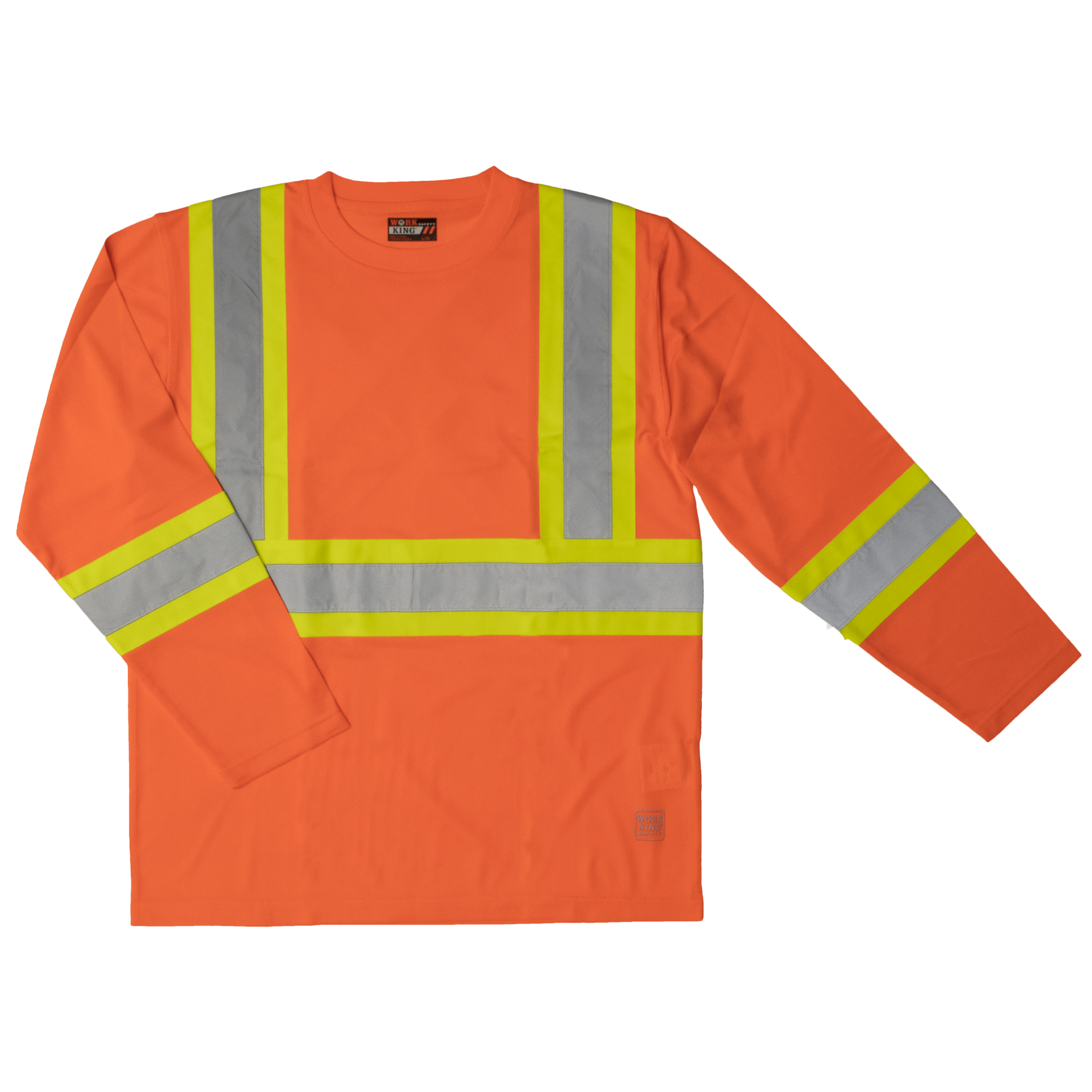 TOUGH DUCK L/S SAFETY T-SHIRT W/ ARMBAND